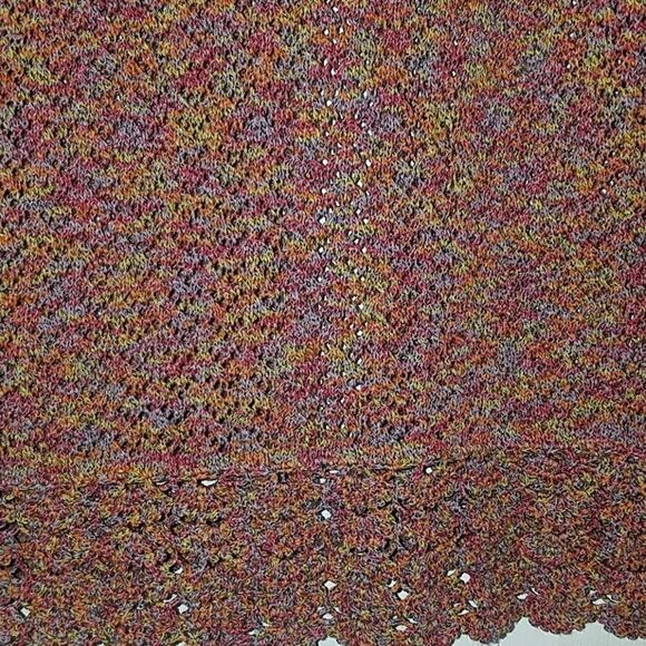 Talbots multicolor sleeveless cardigan Sz PM NWOT - Picture 6 of 6